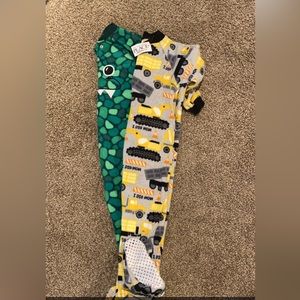 Fleece Footie Pajamas